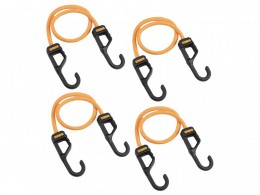 DEWALT Cargo Bungee Cord 61cm (24in) 4 Piece &pound;8.95